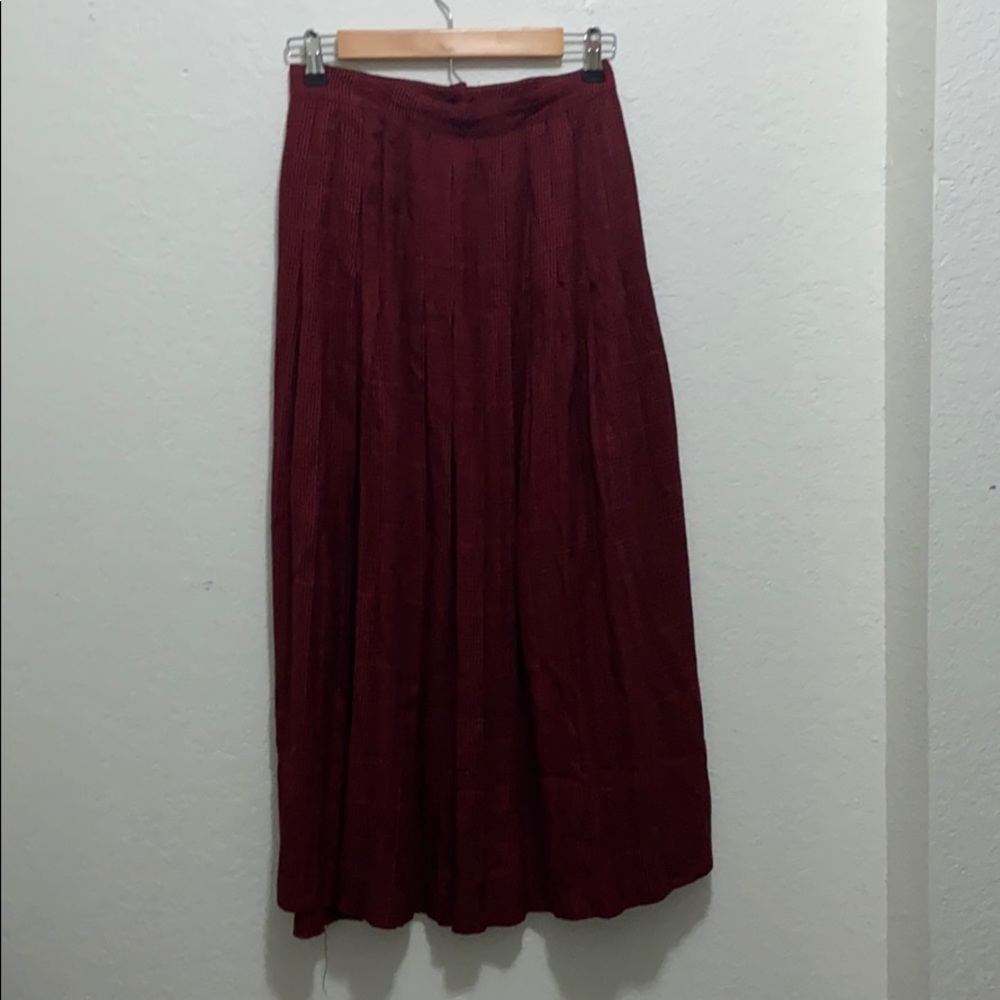 Vintage Ann Taylor skirt red